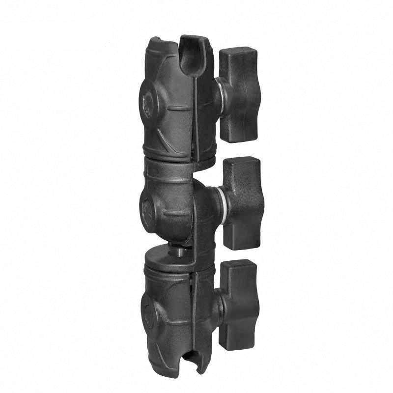 摩托车手机导航多关节调节连杆兼容1英寸球头灵活三关节支架臂