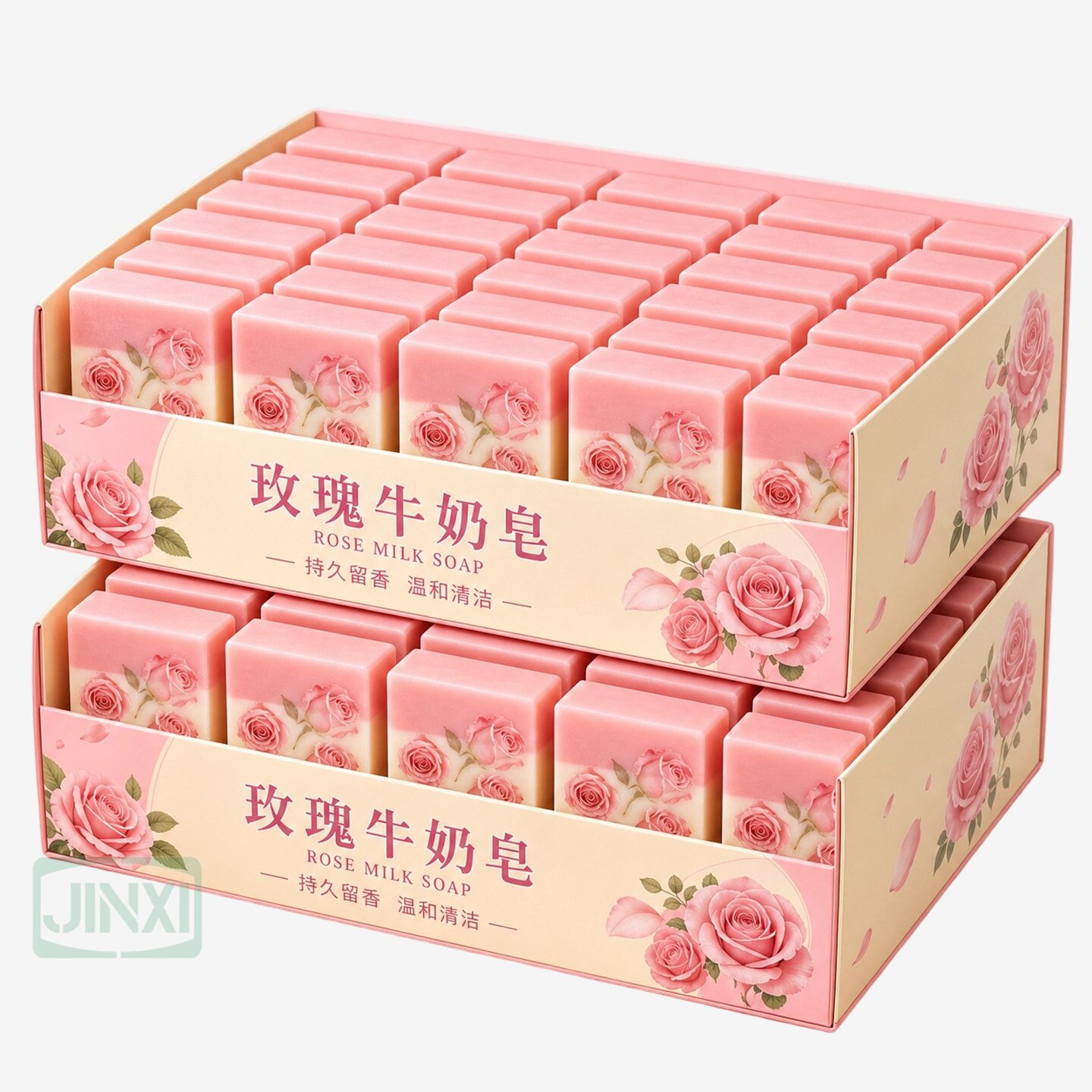 玫瑰牛奶香皂持久留香洁面沐浴