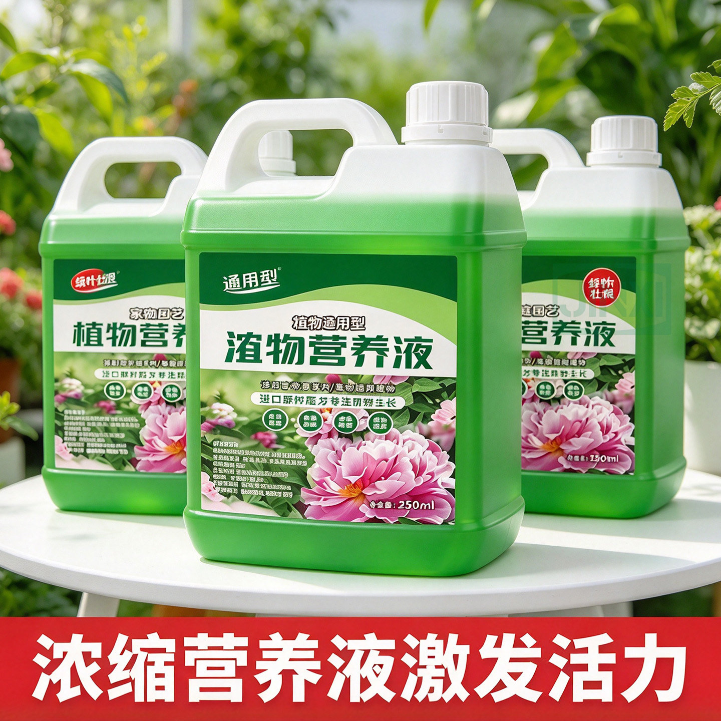 养花营养液植物通用营养液超浓缩花肥料绿植盆栽水培富贵竹防黄叶