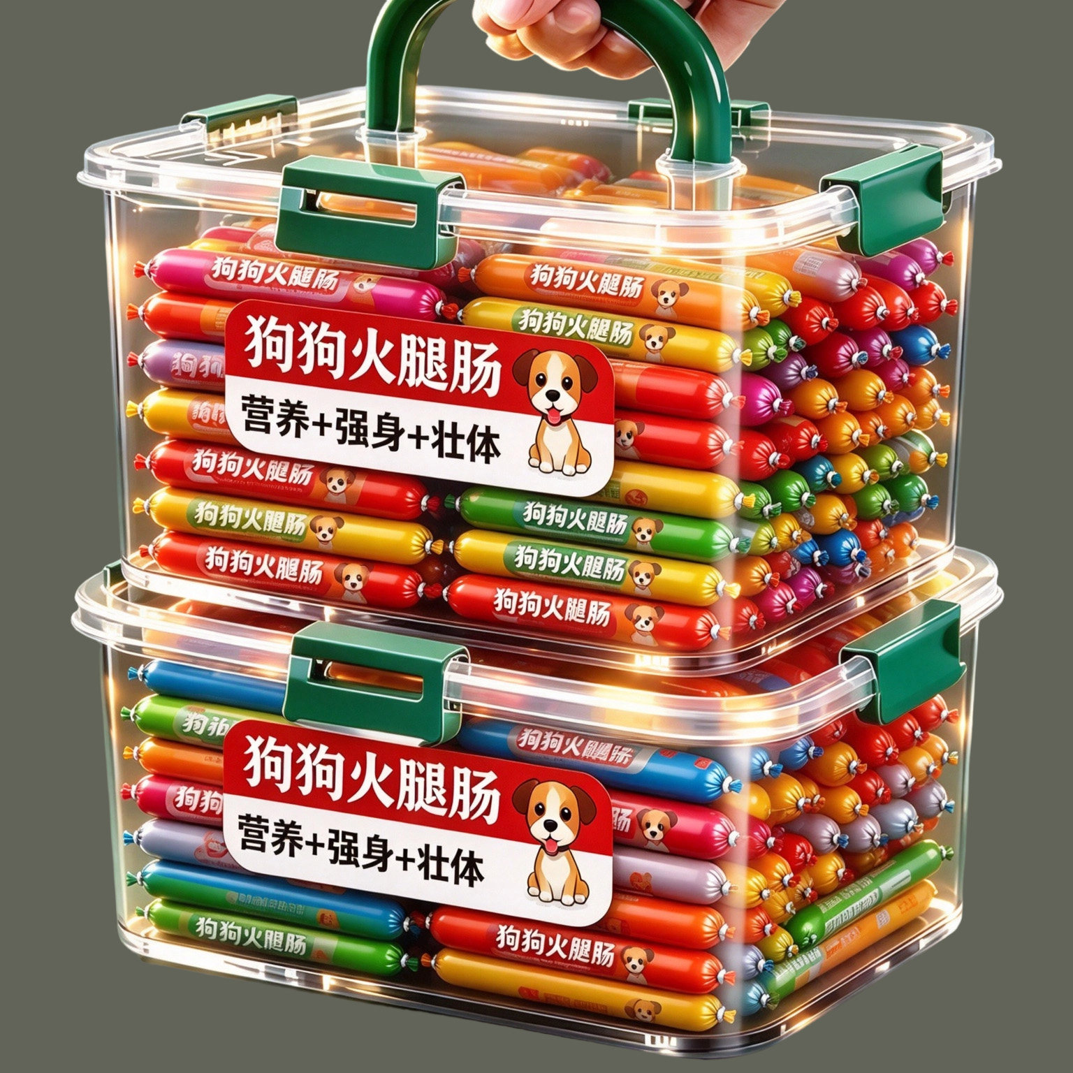 狗狗零食火腿肠真肉宠物训练奖励大中小型犬磨牙棒高含肉量幼犬肉