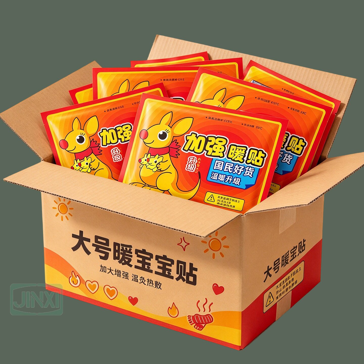 袋鼠12小时自发热暖贴100片
