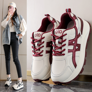女百搭厚底显脚小老爹休闲鞋 2026春秋季 阿甘运动鞋 踩屎感爆款 新款