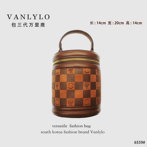 包三代万里鹿新款单肩包6559