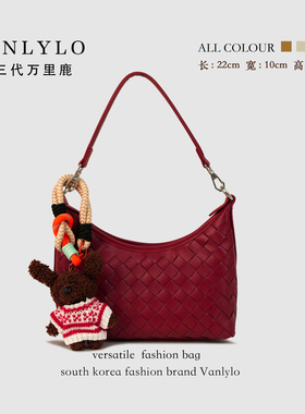 包三代万里鹿新款单肩包9367