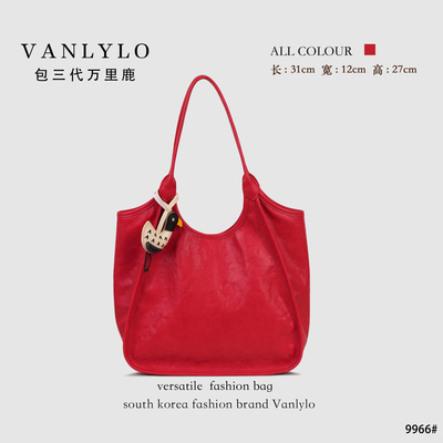 火玫瑰-包三代万里鹿新款单肩包9966
