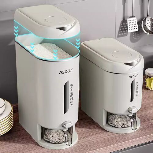 米桶家用2026新款密封米缸米箱防虫防潮厨房装大米储存容器高端