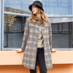 纤牌 2020专柜正品 英伦风格 K&CH 子外套 羊毛大衣女C204C209J1
