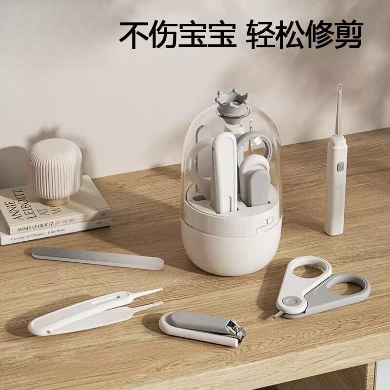 婴儿指甲剪新生儿专用套装防夹肉神器指甲刀儿童宝宝专用护理工具