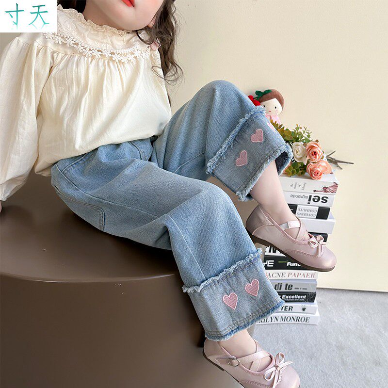 裤子女童春秋款儿童套装