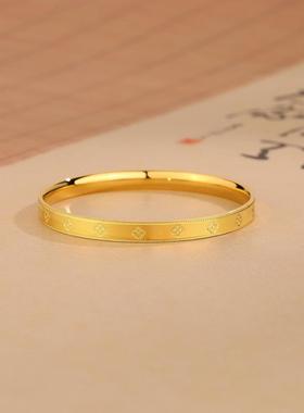 四叶草手环女时尚新款气质轻奢