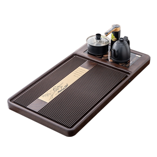 新中式德国电木茶盘电茶炉自动一体整套办公茶海大小号排水茶桌台