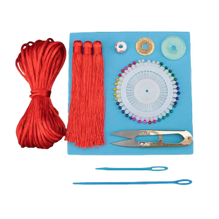 启饰缘中国结制作材料学生手工课5号线绳子编织线中国结diy材料包