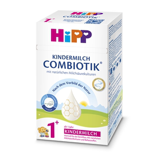 HiPP喜宝德国珍宝版有机高钙学龄前成长奶粉1+段1-6岁600g*3