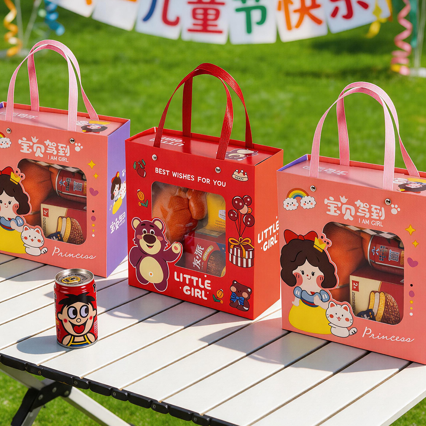 儿童宝宝伴手礼十一周岁生日学校幼儿园全班零食回礼小礼品盒礼包