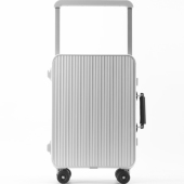 OSDY铝镁合金拉杆箱宽拉杆20寸登机箱托运箱商务旅行送备轮价可谈