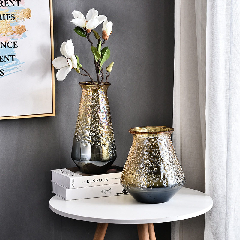 北欧玻璃花瓶简约现代水培鲜花干花插花器客厅餐桌家居装饰品摆件,鲜花速递/花卉仿真/绿植园艺,其它园艺用品,淘宝优惠券,粉丝福利购,淘宝优惠卷