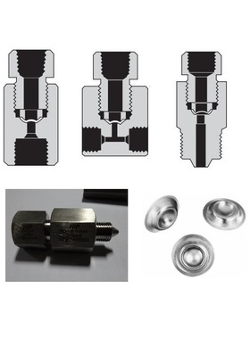 HIP高压单向阀60-41HF9-T 止回阀10-41NFF 接3/4钢管20-41LF12