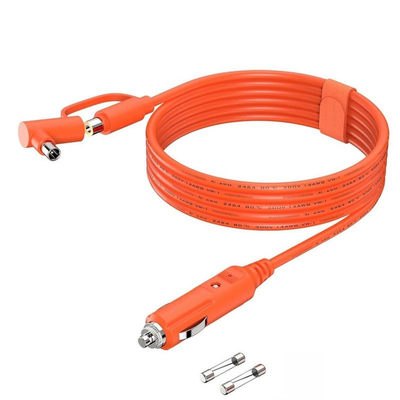 汽车点烟器充电线带 DC7909 + DC8020插头 点烟器DC7909延长线