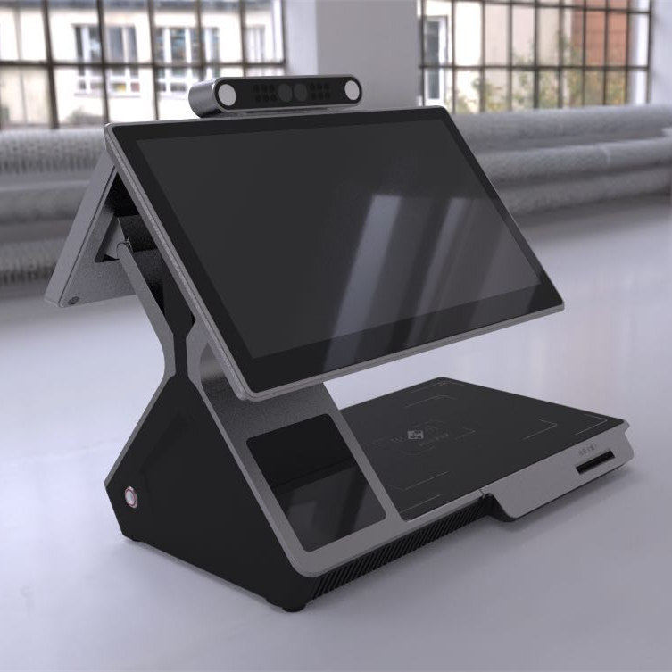 RK3399PRO政务大厅办证一体机 人证核验，人证采集一体机