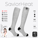 3C认证 心之礼电加热滑雪袜子防寒防冻长筒男女厚保暖袜发热袜