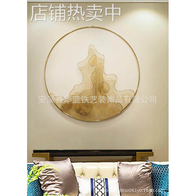 中式玄关立体假山水壁饰客厅墙面装饰品挂饰壁挂墙饰挂件创意