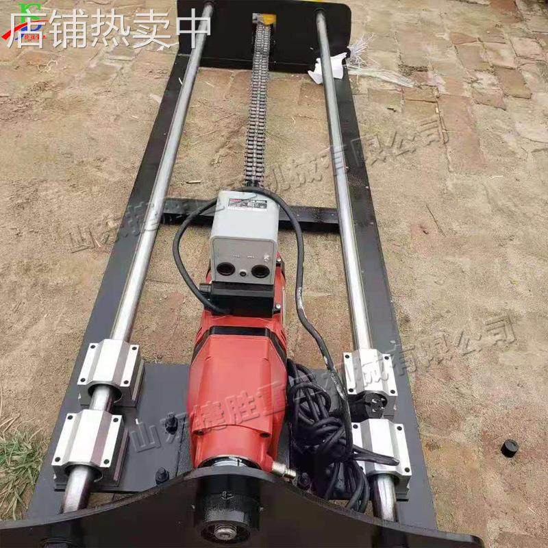 小型液压地下管道钻孔机 电缆管过路打眼机 公路地下水平打孔机