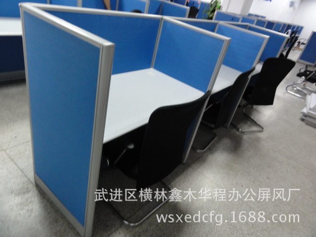 常州办公桌生产厂家简约屏风办公桌员工桌职员工作位客服办公桌