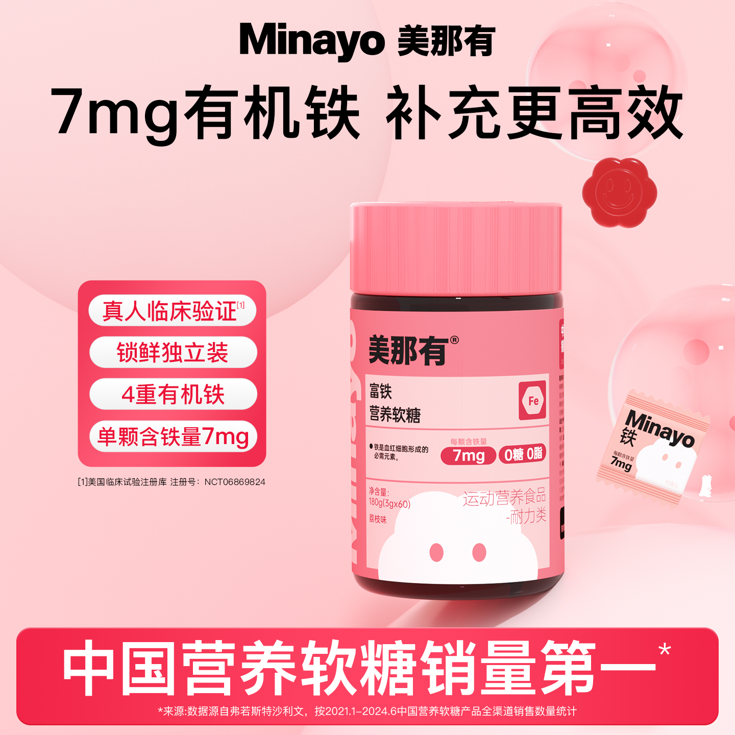 Minayo美那有富铁营养软糖