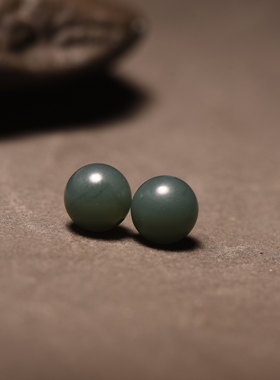 圆珠散珠手串新疆和田玉籽料