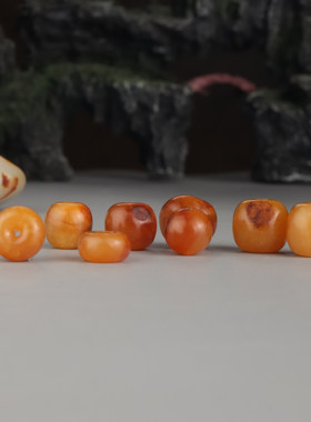 老型珠散珠手串新疆和田玉籽料