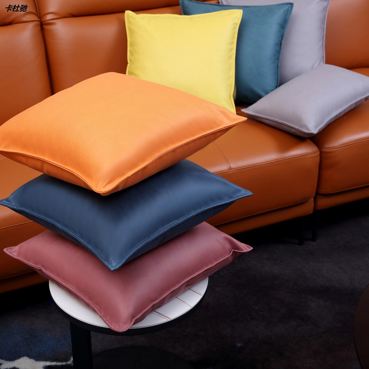 北歐輕奢科技布沙發抱枕純色現代簡約靠墊套含枕芯客廳腰枕靠枕在類目 居家布藝, 靠墊/抱枕中 - 來自Buy2taobao.com提供專業的淘寶代購服務