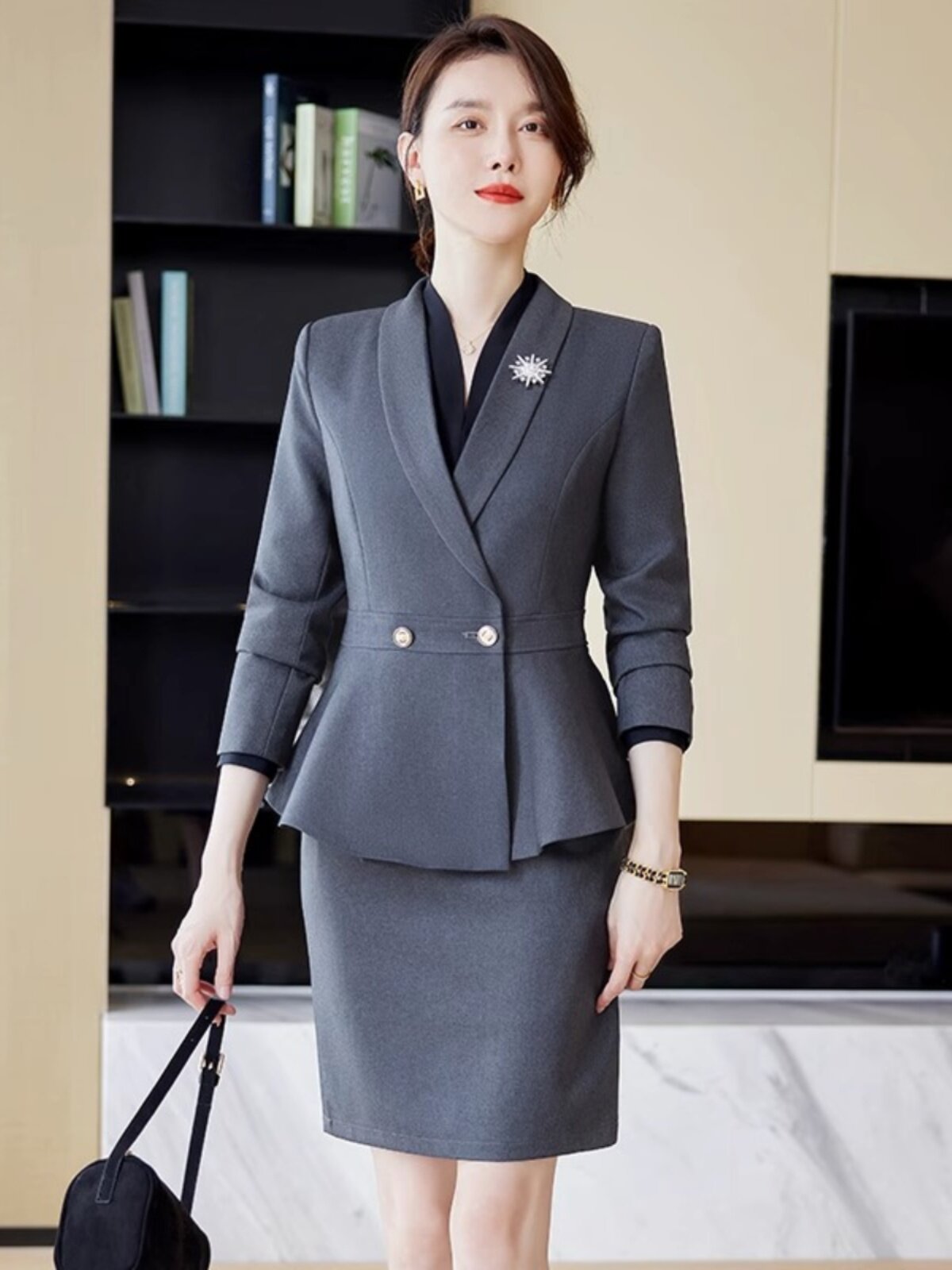 2024 NEW YEARS HOT PROFESSIONAL SUITS CASUAL INTERVIEWS FORMAL WEAR FRONT DESK JEWELRY STORE  S DEPARTMENT WORK CLOTHES SUIT WOMEN