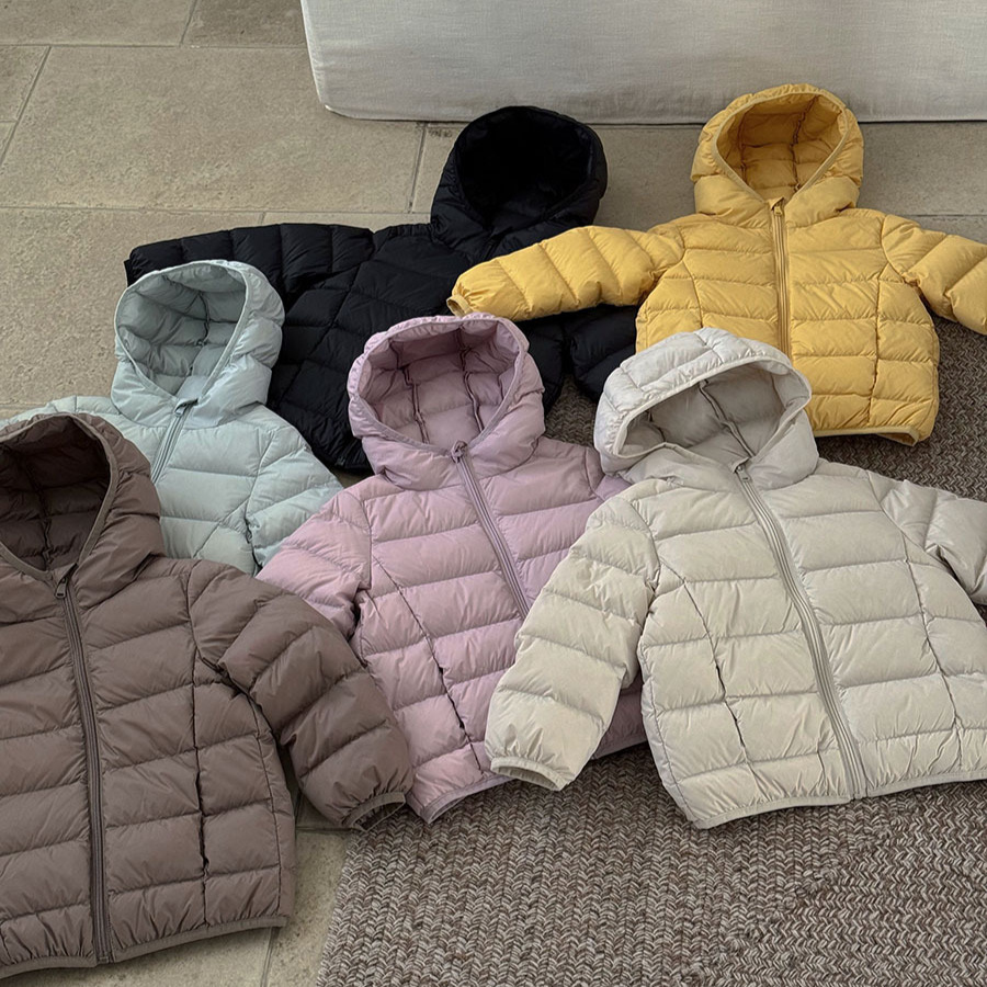 三防儿童轻薄排骨款羽绒服