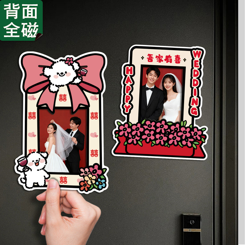 小红书热推拍立得磁吸相框装饰