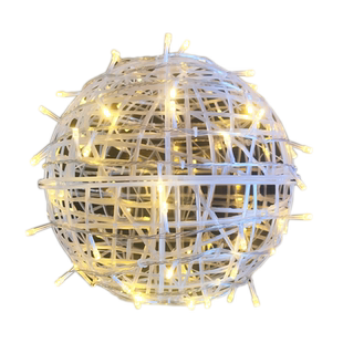 藤球灯户外防水挂树上的led彩灯亮化工程圣诞新年庭院街道装饰灯