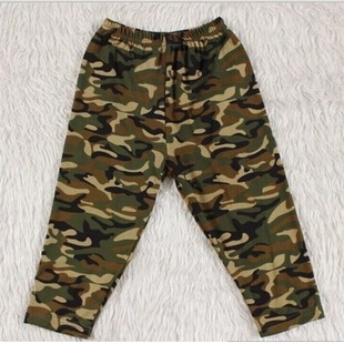 儿童迷彩裤子男女套装学生幼儿园T恤夏令营演出服 军训服夏