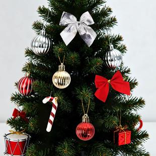 Christmas tree decorations 3/4/5/6/8cm Christmas balls圣诞球