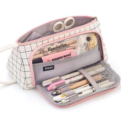 Colored Cute Pencil Case Pencilcase School Pouch Kawaii Lar