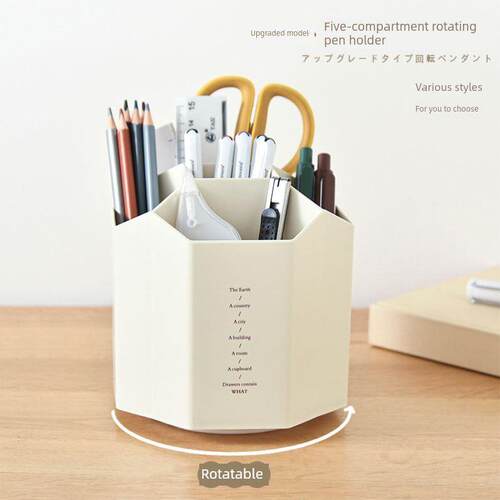 Large Capacity Cute Pen Holder Desk Accessories Pencil Stora