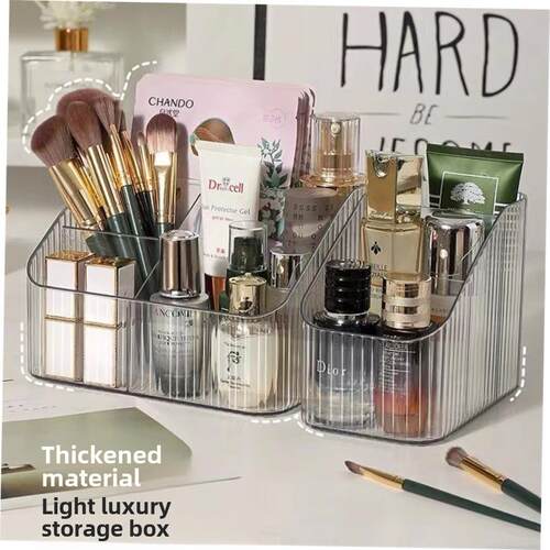 Makeup Organizer Cosmetic Storage Box Drawer Type Desktop Fi