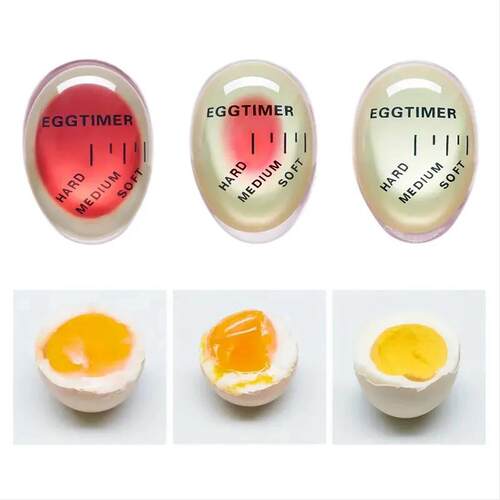 1pcs Egg Timer Boiled Egg Ripening Observer Yummy Soft Hard