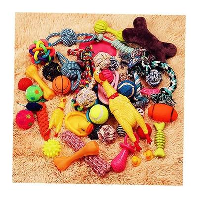 12Pcs Large Dog Toy Sets Chew Rope Toys for Dog Chewing Toys