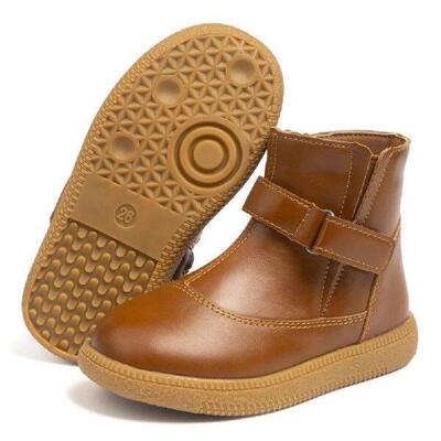 Comfortable Combat Boots Waterproof Zippered Short Booties