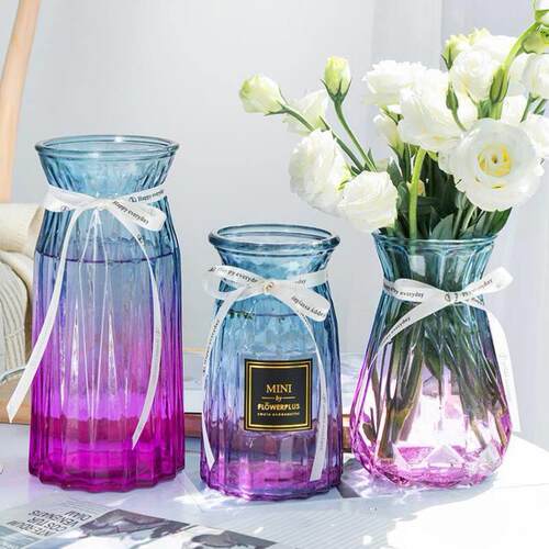 3 Modern Flower Vase Home Flower Arrangement Living Room Ori