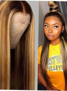 Wig Wigs Brazilian Human Hair Beautiful Root Lace Remy Bun