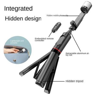 Selfie Stick Telescopic Rod Phone Tripod Mobile Stand