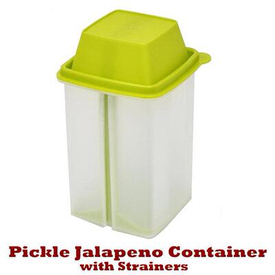 Pickle Jalapeno Container Strainers Pickled Food Holder
