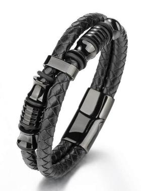 bangle leather bracelet men 手链Girl Metal women Jewelry