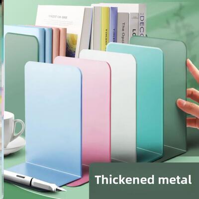 Students iron bookshelf desk bookstand small storage rack