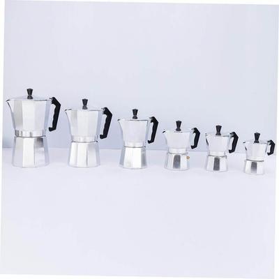 Aluminum Moka Pot Coffee Maker Octagonal Moka Coffee Maker